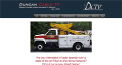 Desktop Screenshot of duncancable.com